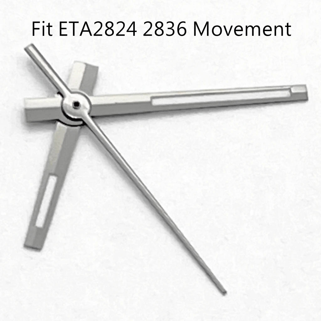 NH35 Watch Hands Green Luminous White/Gun color Fit NH35 NH36 ETA2836 2824 DG2813 3804 Miyota8215 8205 821A Movement