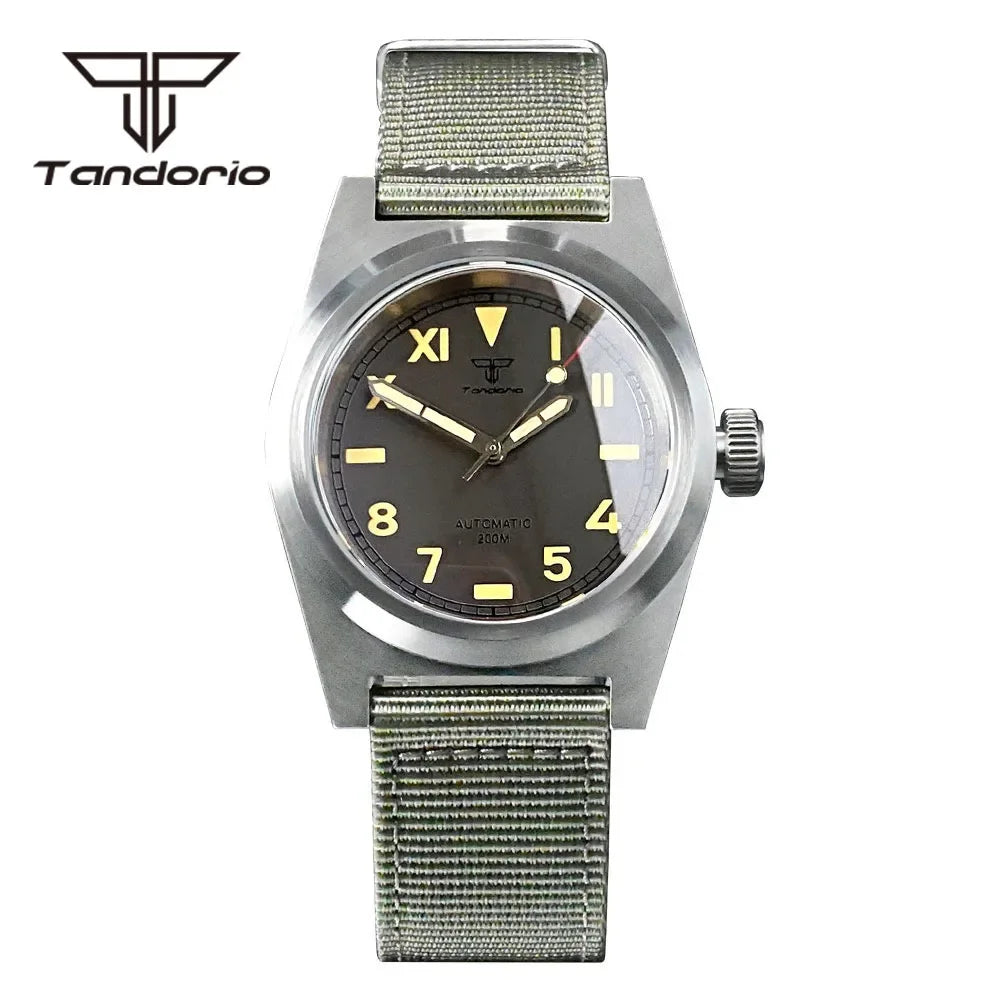 Tandorio Unimatic U2 Watch TD108B 38mm 20Bar NH35A PT5000 Movement AR Sapphire Dress  California Dial