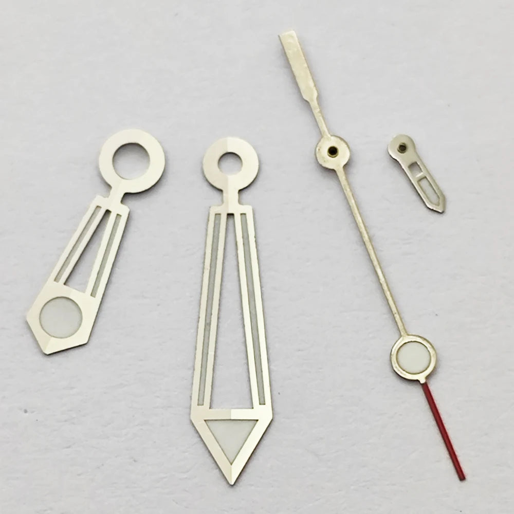 NH39 Watch Dials 31mm Subsecond dial Hands Green Luminous Watch Accessories Parts