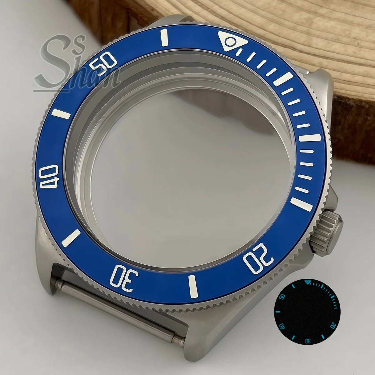 40mm tactics frog FX diving watch case dome sapphire luminous bezel NH34A NH35A ETA2824 PT5000 movement parts
