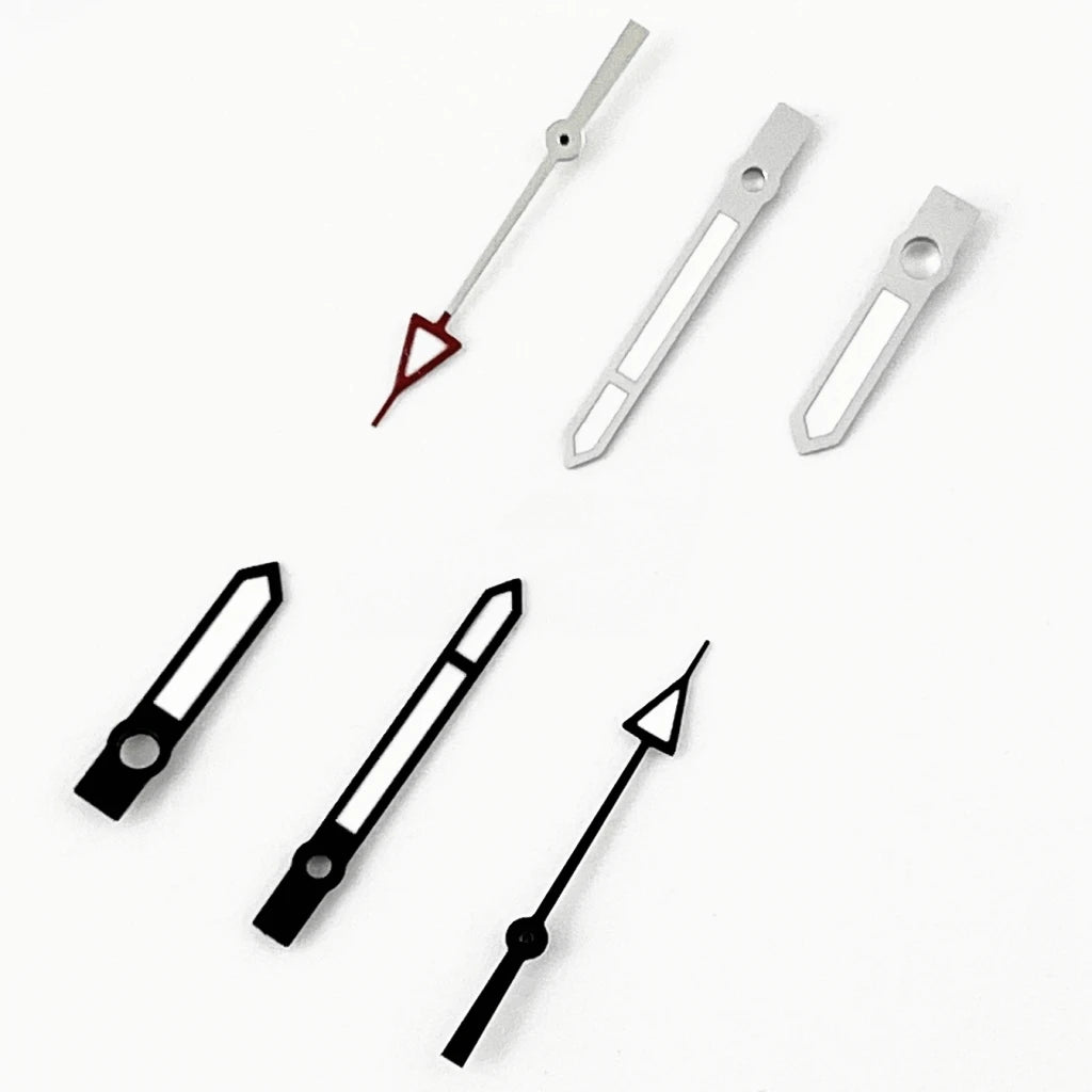 ETA Hands Silver/Black Watch Hands Fit NH35 NH36 PT5000 ETA2836 2824 DG2813 3804 Miyota8215 8205 821A Movement Watch Accessories