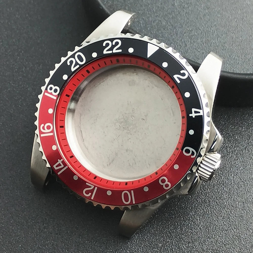 40.5mm Submariner Case GMT with Chapter Ring for NH34 NH35 NH36 Movement Sapphire 10ATM
