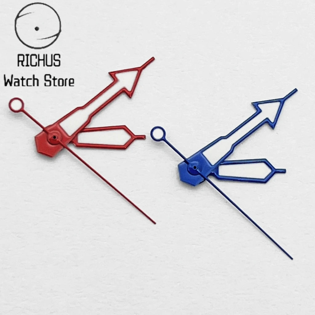 Watch Hands Green Luminous Fit NH35 NH36 ETA2824 2836 Miyota 8205 8215Mingzhu DG2813 3804 Movement Watch Accessories