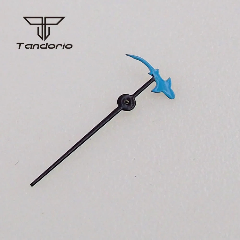 12.5mm Shark Watch Hands Accessories Wristwatch Second Pointers Replacement Spare Parts Fit NH34 NH35 NH36 NH38 Automatic Movement