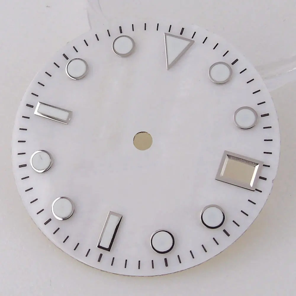 SUB MOP Watch Dial 29mm para sa NH 35 NH 36 D iver na Mga Bahagi ng Relo Itim/Kahel/Puti 3.8/3 dial feet Berde Luminous