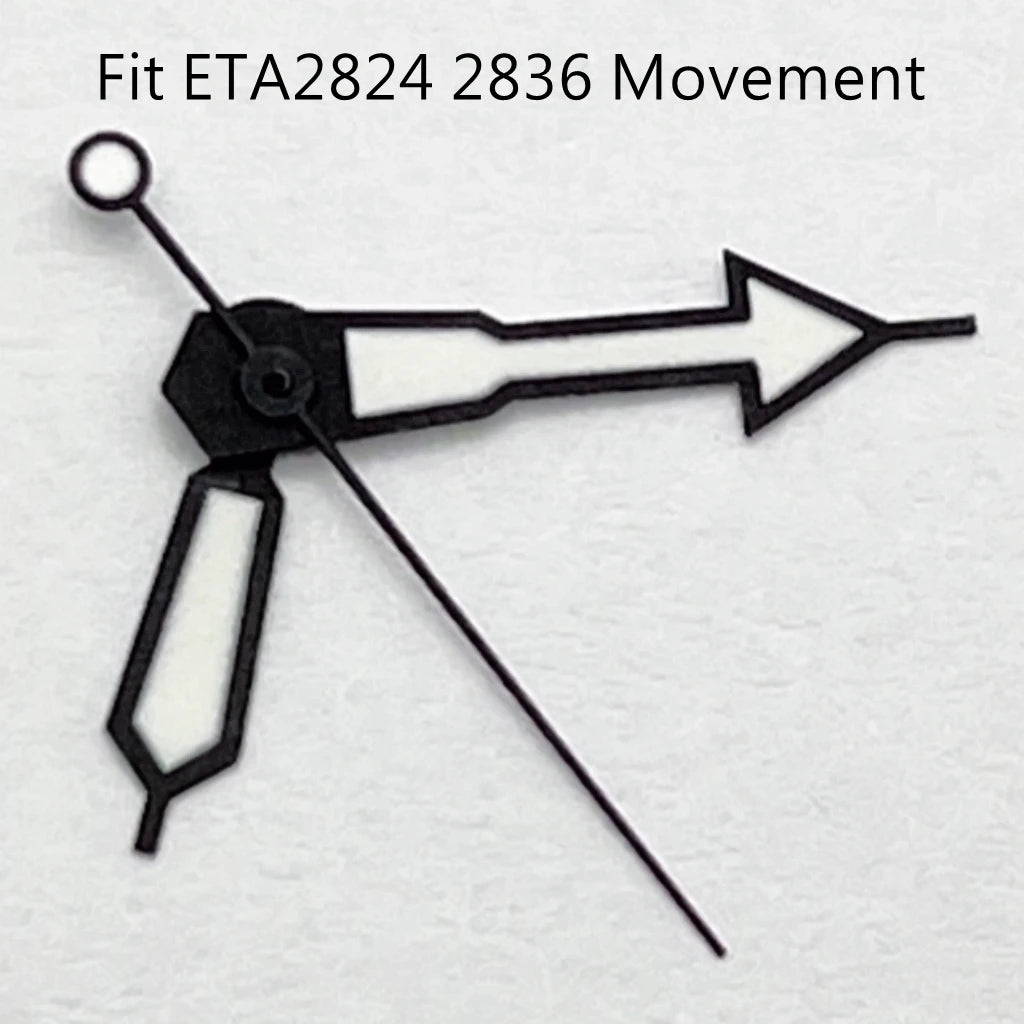 Watch Hands Green Luminous Fit NH35 NH36 ETA2824 2836 Miyota 8205 8215Mingzhu DG2813 3804 Movement Watch Accessories