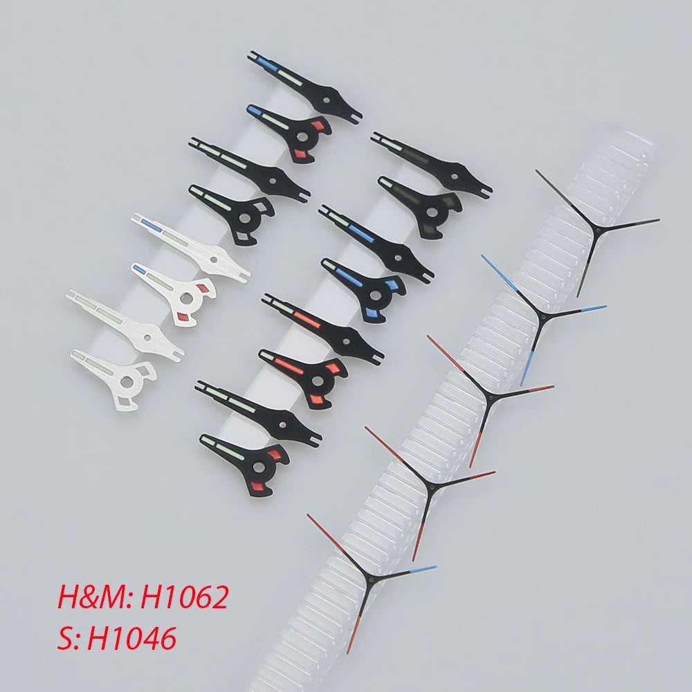 New Color Matching 1062 Special Air Design Super C3 Green Luminous Fit Japan NH34 35 36 38 70 Movement SKX007 Watch Hands