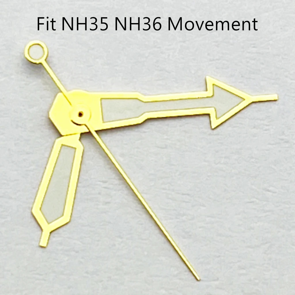 Watch Hands Green Luminous Fit NH35 NH36 ETA2824 2836 Miyota 8205 8215Mingzhu DG2813 3804 Movement Watch Accessories