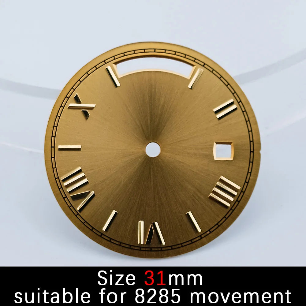 40MM M8285 Watch Case M8215 Watch 316L stainless steel strap Sapphire mirror and stainless steel case accessories for 8285 movement