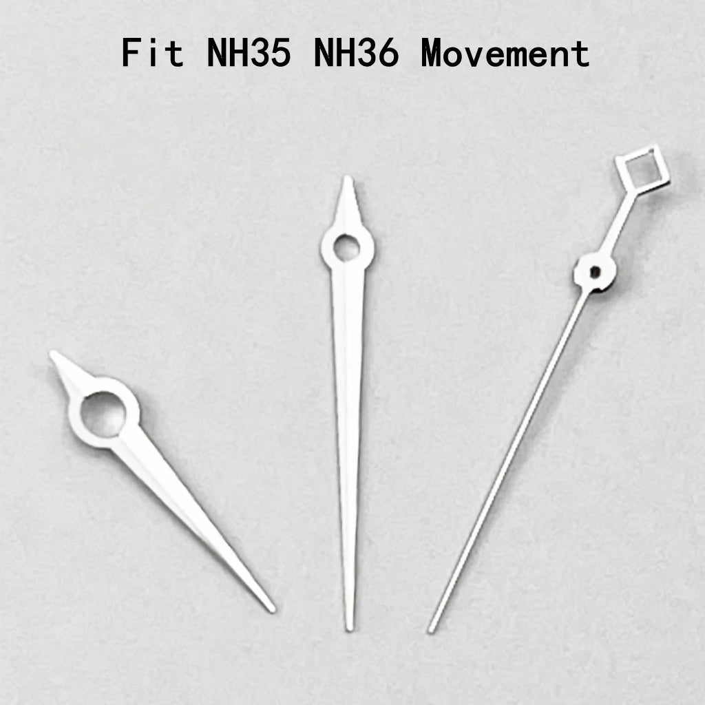 Watch Hands Fit NH35 NH36 ETA 2824 2836 PT5000 Miyota 8215 8205 821A DG2813 3804 Automatic Movement Watches Accessories
