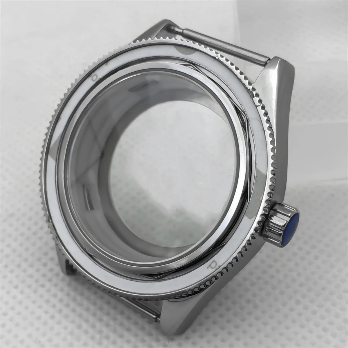 Fifty Fathom Case 41.5mm stainless steel case ceramic bezel sapphire glass with NH35 36 NH34 ETA2824 PT5000 movement watch replacementparts