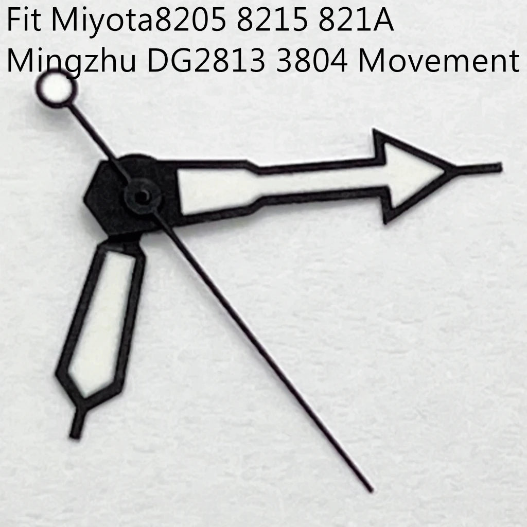 Watch Hands Green Luminous Fit NH35 NH36 ETA2824 2836 Miyota 8205 8215Mingzhu DG2813 3804 Movement Watch Accessories