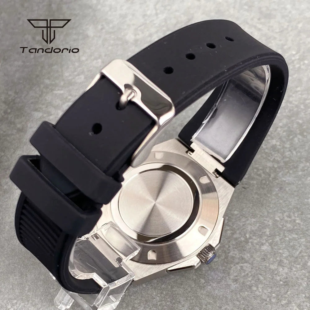Tandorio Engineer Watch TD331B Seiko NH35 Sapphire Dress 40MM