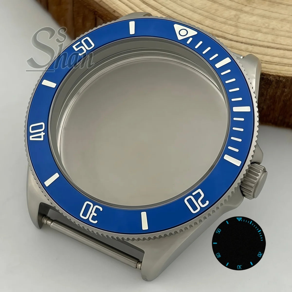 40mm tactics frog FX diving watch case dome sapphire luminous bezel NH34A NH35A ETA2824 PT5000 movement parts