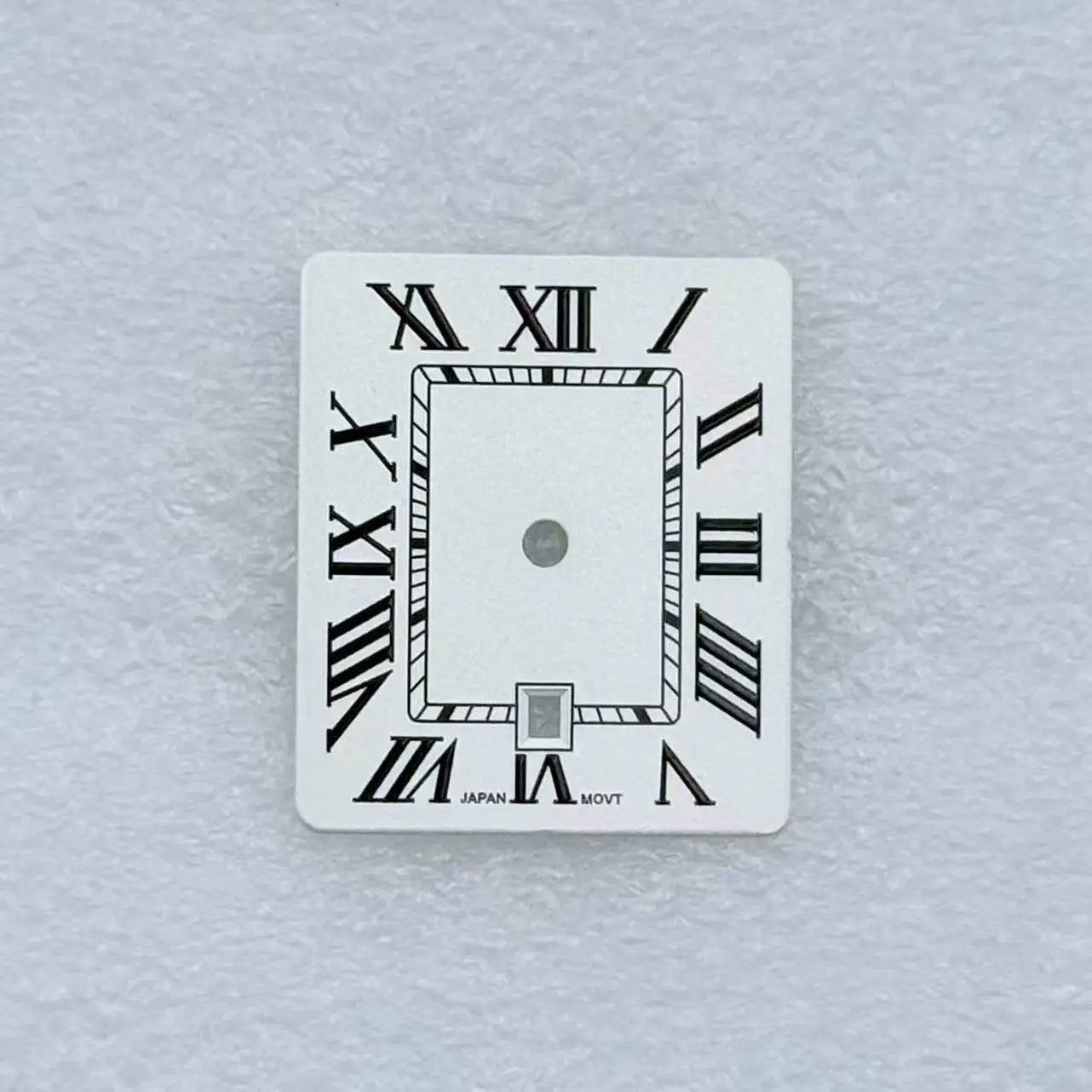 Women Tank Watch Case Roman Markers 27*35mm No Logo For Seiko VJ24 Quartz Movement Mod Parts