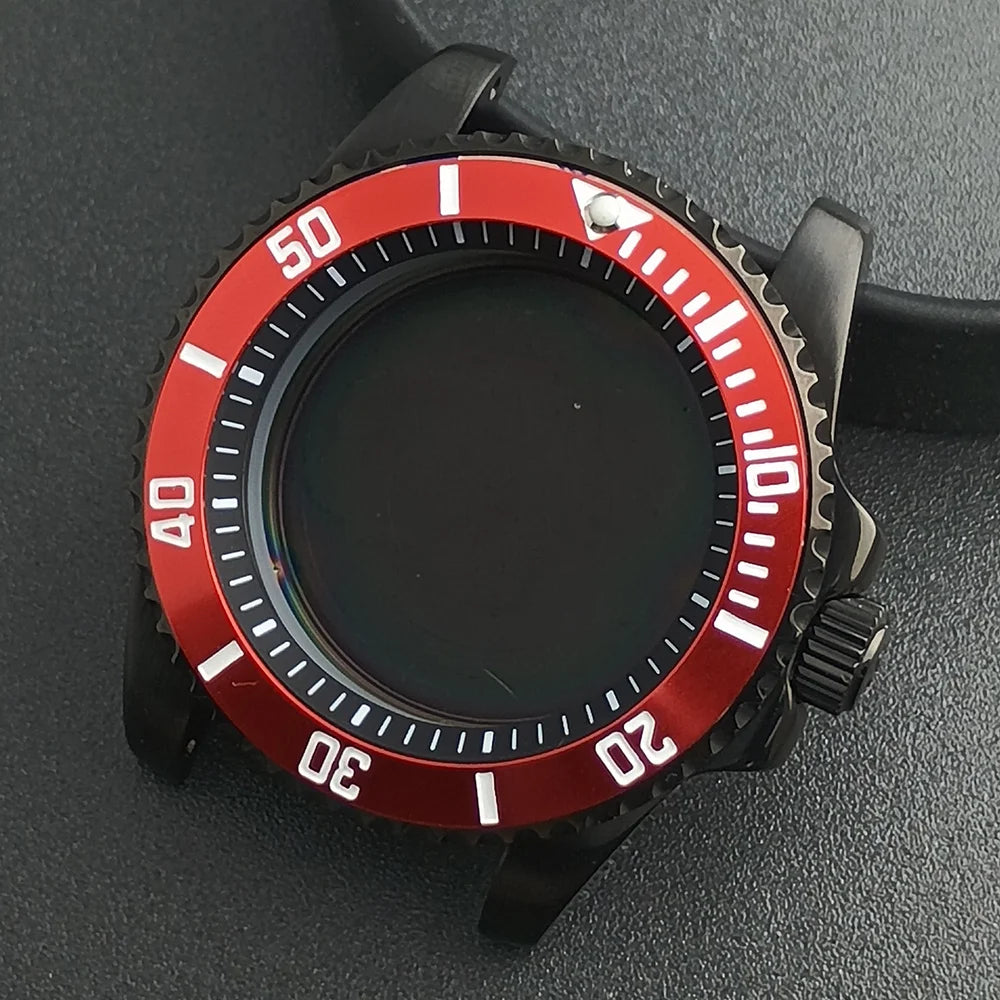 40.5mm Submariner Case GMT with Chapter Ring for NH34 NH35 NH36 Movement Sapphire 10ATM