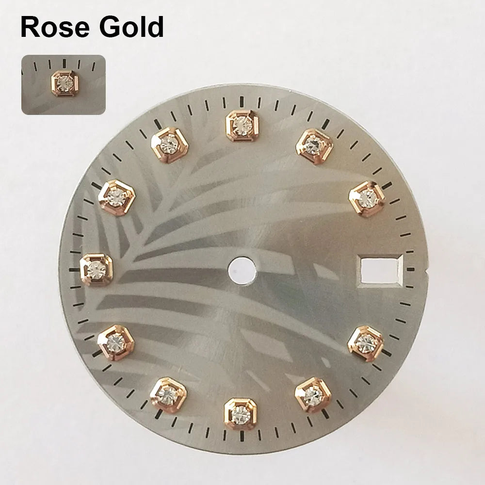 151 type of dials Submariner 28.5mm dial with calendar window suitable for NH35 movement luminous dial can support DIY dial customization name/logo