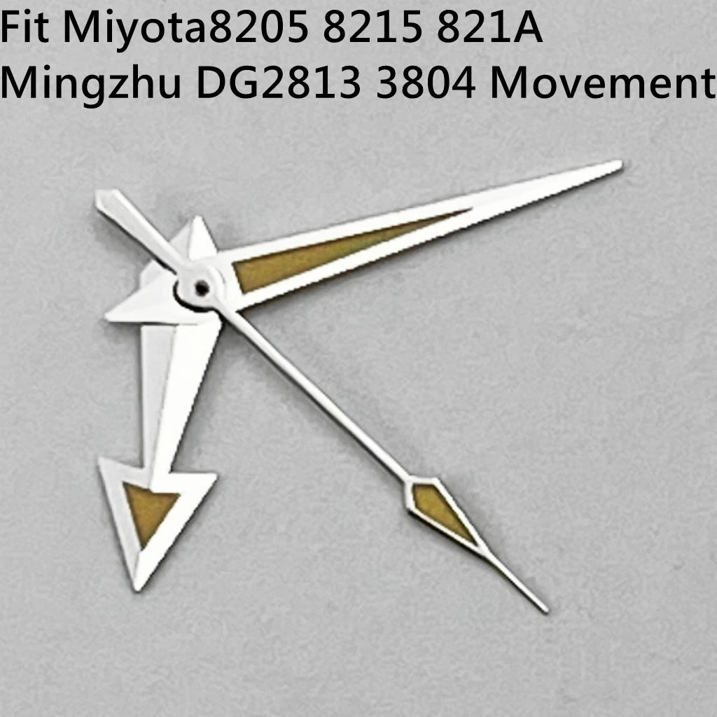 Arrow Watch Hands Silver/Blue/Gold Fit NH35 NH36 PT5000 ETA2836 2824 DG2813 3804 Miyota8215 8205 821A Movement Watch Accessories