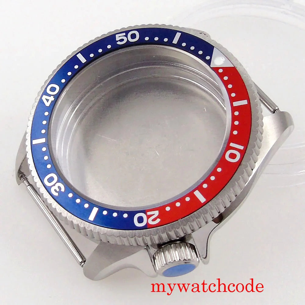 37mm Stainless Steel / Titanium SKX013 watch Case Stainless Steel 3.8 Crown for GMT NH34 NH35 NH36 NH38 ETA 2824 PT5000 ST2130 120clicks Ceramic Sapphire 20ATM