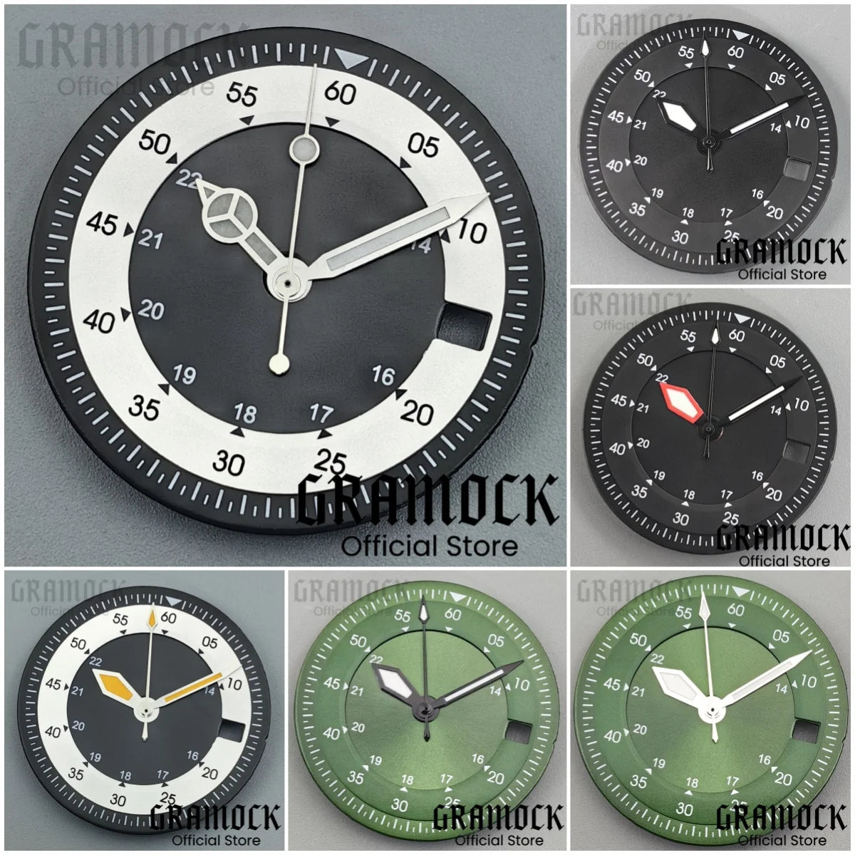 28.5mm Sterile Dial With Luminous Hands Fit ETA2824 2836 Miyota8215 821A Mingzhu DG2813 3804 Seagull 1612 Movement