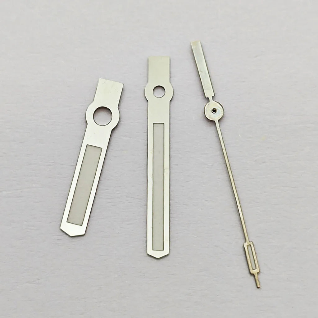 Wide blade Silver Watch Hands Fit NH35 NH36 PT5000 ETA 2836 2824 DG2813 3804 Miyota 8215 8205 821 Movement Watch Accessories
