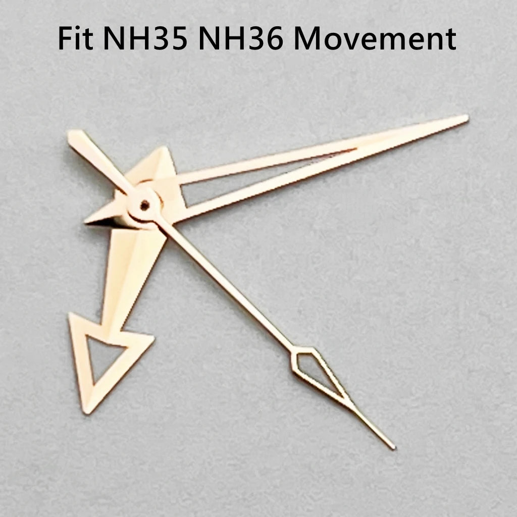 Arrow Watch Hands Silver/Blue/Gold Fit NH35 NH36 PT5000 ETA2836 2824 DG2813 3804 Miyota8215 8205 821A Movement Watch Accessories