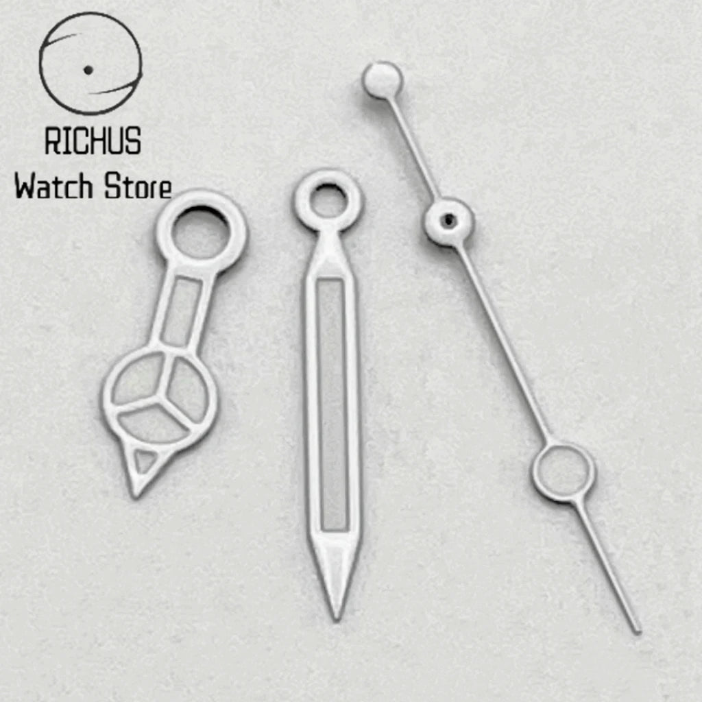 NH35 White Hands Lume Fit NH35 NH36 ETA2824 2836 PT5000 Miyota 8215 8205 DG2813 PT5000 Automatic Movement Watches Accessories