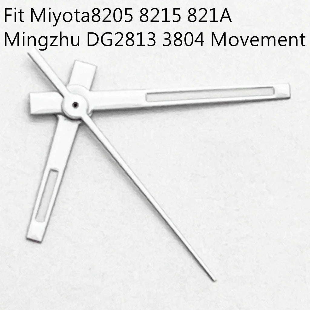 NH35 Watch Hands Green Luminous White/Gun color Fit NH35 NH36 ETA2836 2824 DG2813 3804 Miyota8215 8205 821A Movement