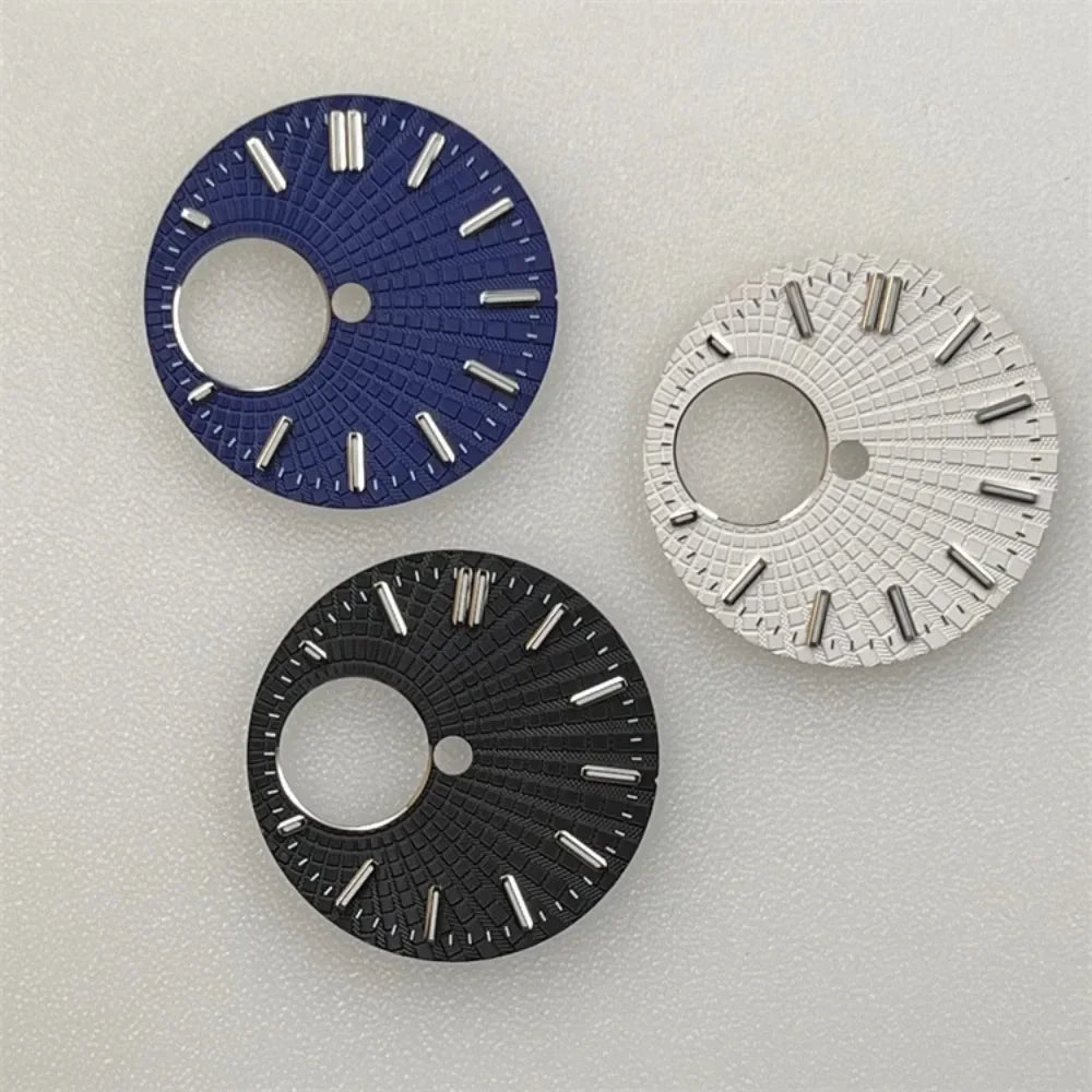 NH38 Dial 28.5mm Watch Dial Green Luminous for NH38/NH34 Movement Modification Watch Accessories Diving Watch Faces