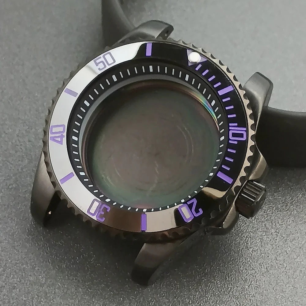 40.5mm Submariner Case GMT with Chapter Ring for NH34 NH35 NH36 Movement Sapphire 10ATM