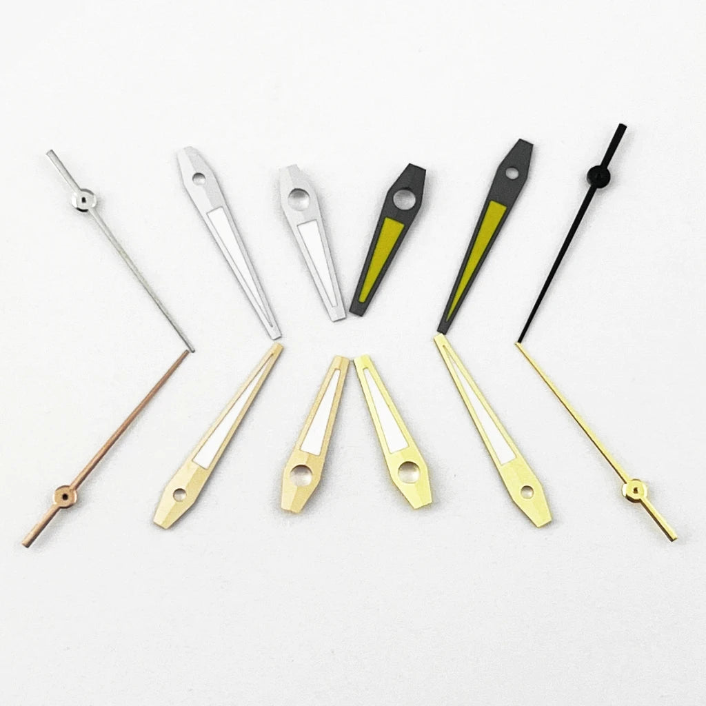 NH35 Watch Hands Silver/Gold/Black/Rose Gold Luminous Watch Hands Fit NH35 NH36 ETA2824 2836 PT5000 Movement Watch Accessories