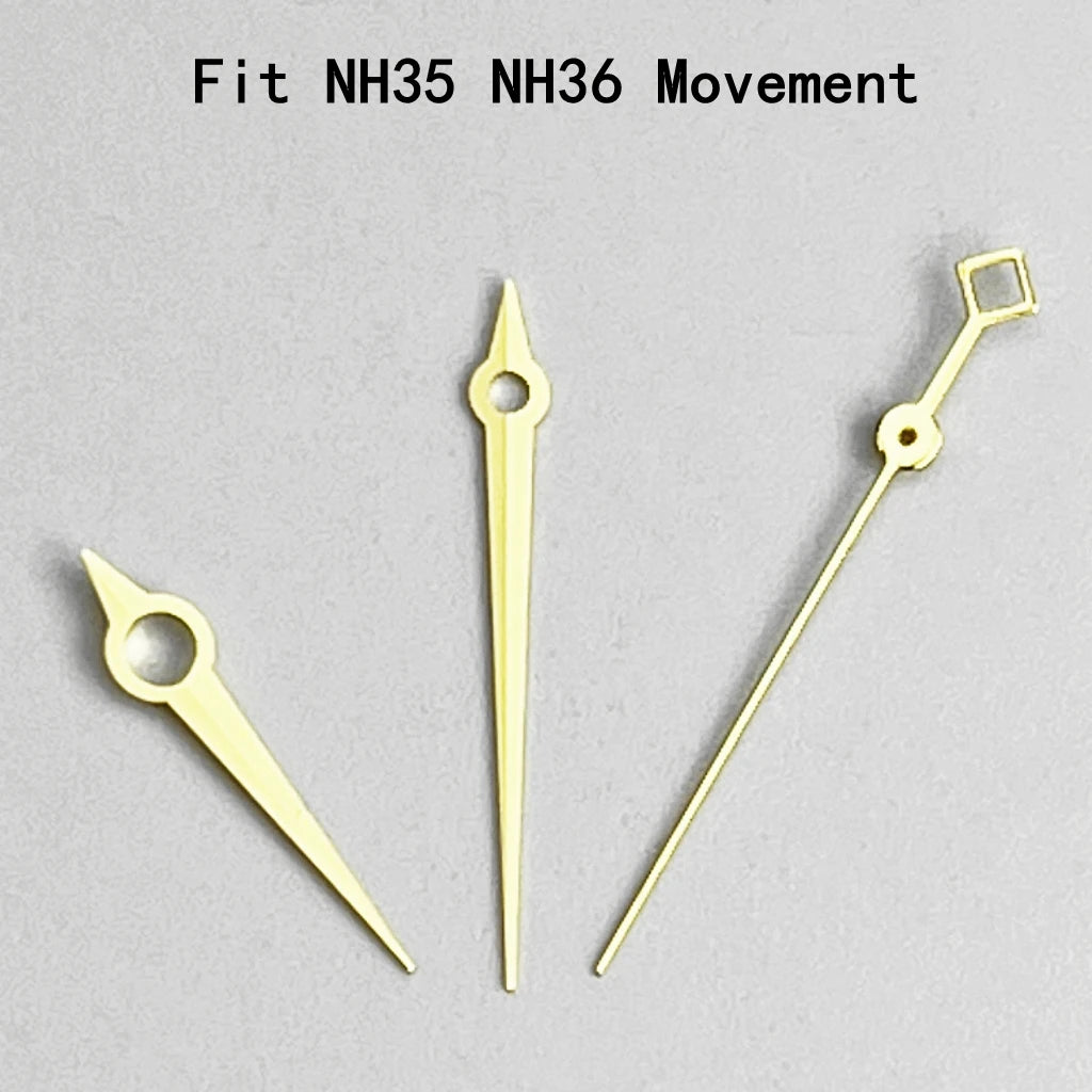 Watch Hands Fit NH35 NH36 ETA 2824 2836 PT5000 Miyota 8215 8205 821A DG2813 3804 Automatic Movement Watches Accessories