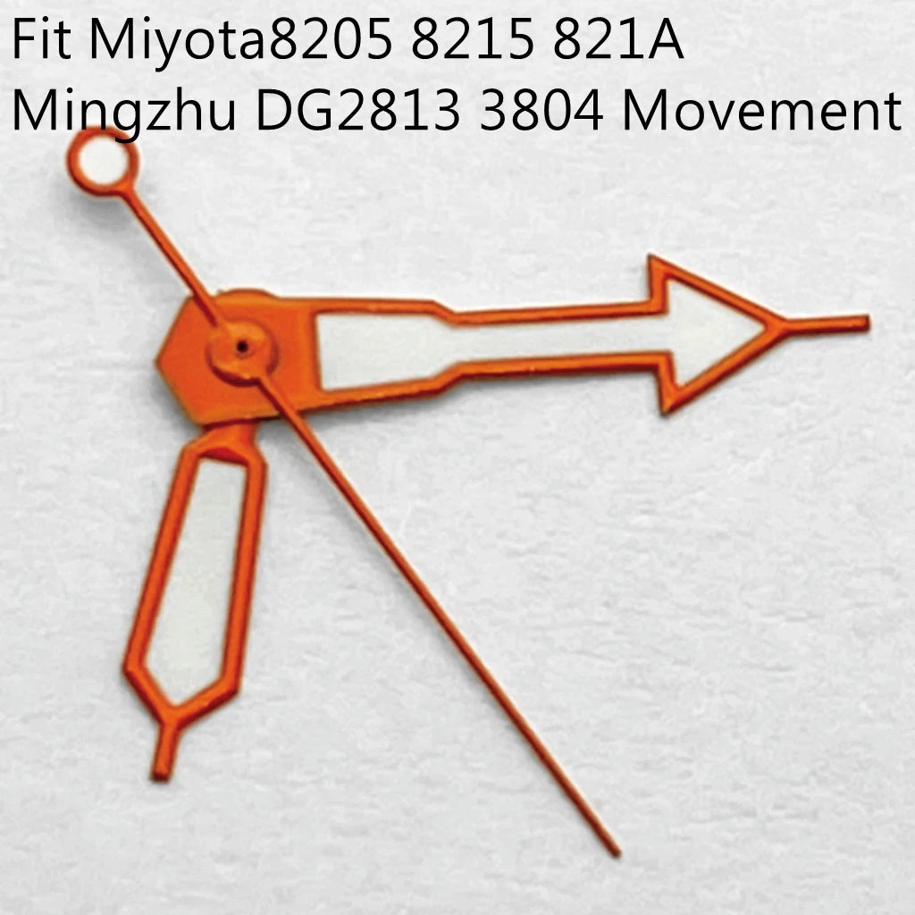 Watch Hands Green Luminous Fit NH35 NH36 ETA2824 2836 Miyota 8205 8215Mingzhu DG2813 3804 Movement Watch Accessories