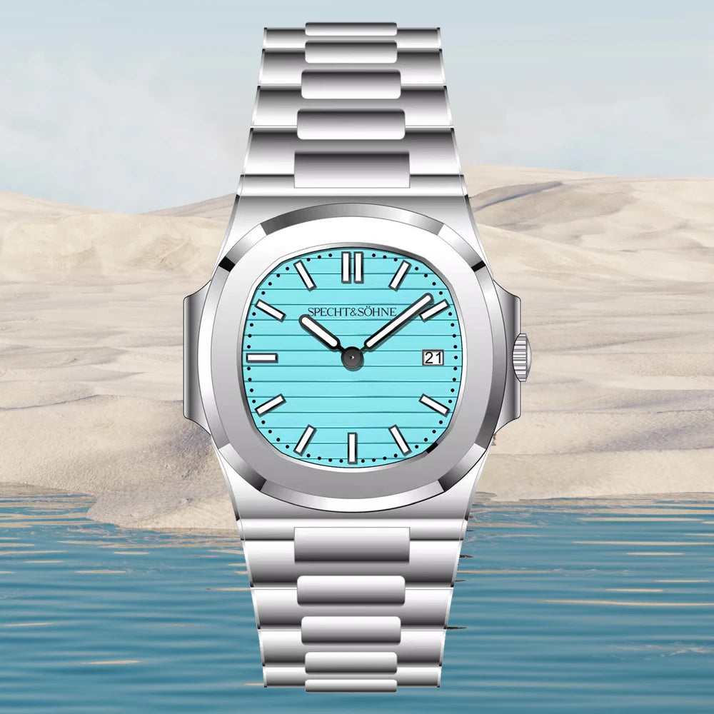 Quartz Nautilus VX3k VH31 Super Thin Watch Couple Men 40mm Women 35mm Specht & Söhne Sapphire 5ATM 5711 Classic Watch