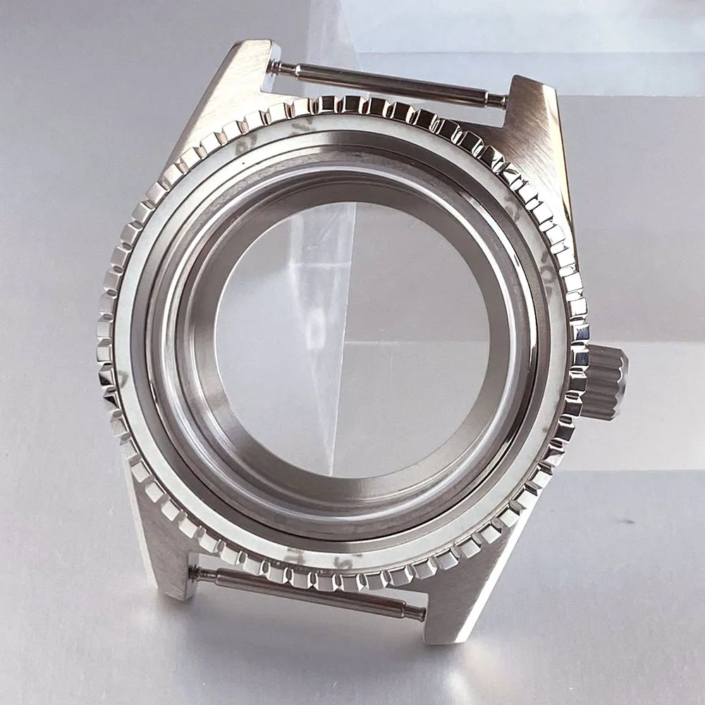 40mm new 62mas Watch Case 62MAS Case Type NH35A NH36 PT5000 ETA2824 Movement 316L Stainless Steel Diving Case 120 Click Circle 20ATM Parts