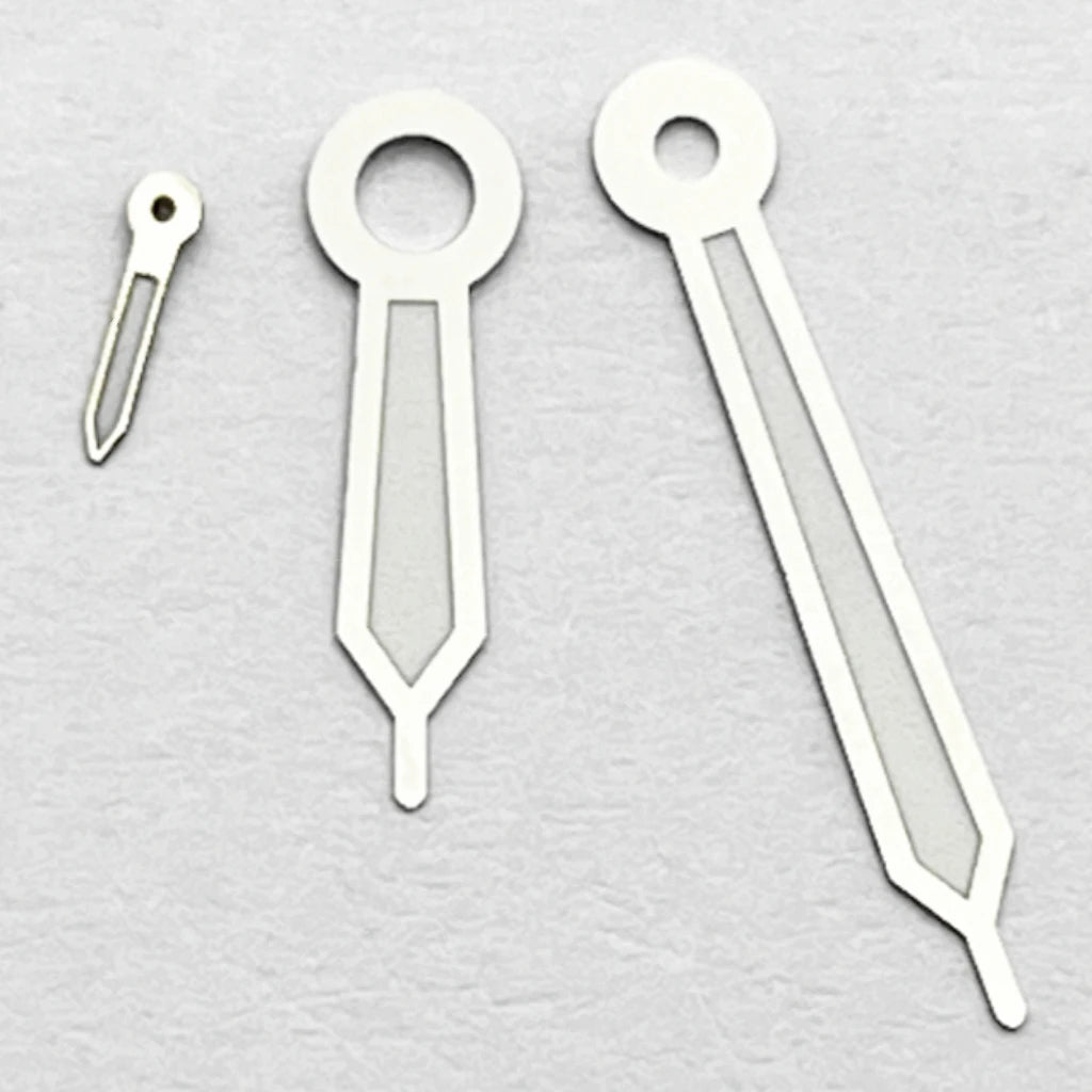 Nipple end ETA6497 Watch Hands Silver/Blue/Gold/RoseGold Green Luminous Fit ETA 6497 6498 ST3600 3620 Movement Accessory Part