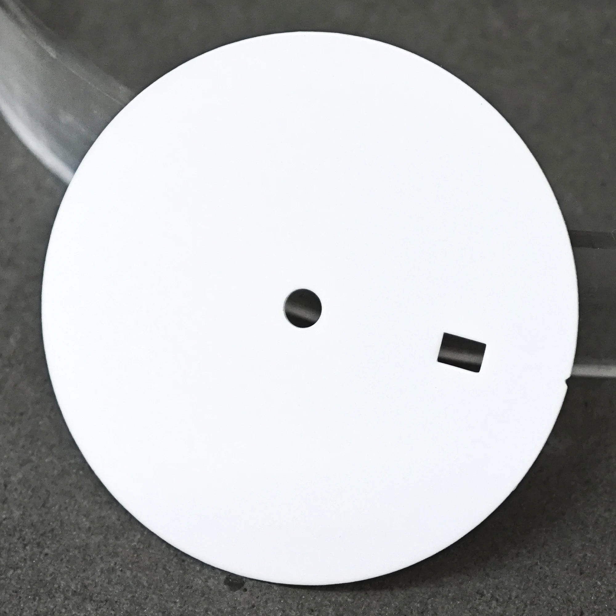 Total Blank 35mm NH35 Watch Dial Matte White Watch Face Fit For NH35 Automatic Movement Watch Part