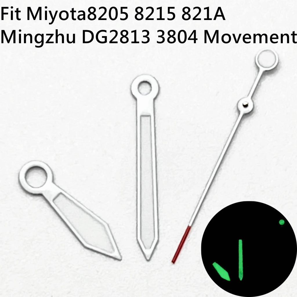 ETA針 シルバー/ブラック 腕時計針 NH35 NH36 PT5000 ETA2836 2824 DG2813 3804 Miyota8215 8205 821Aムーブメント対応 腕時計アクセサリー