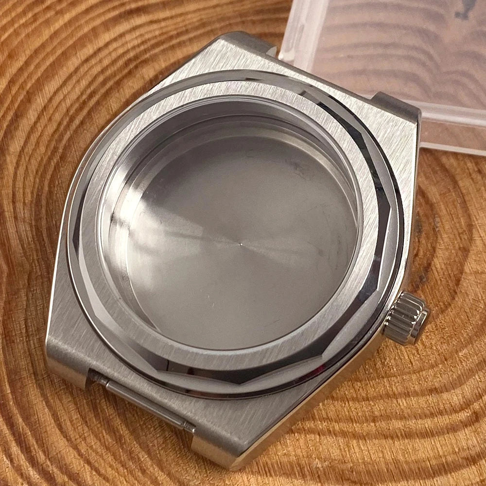 Engineer Watch Mod Case Warrior 40mm New 316L Stainless Steel Bracelet Sapphire for NH35 NH36 PT5000 ST2130 Dress Case 20ATM