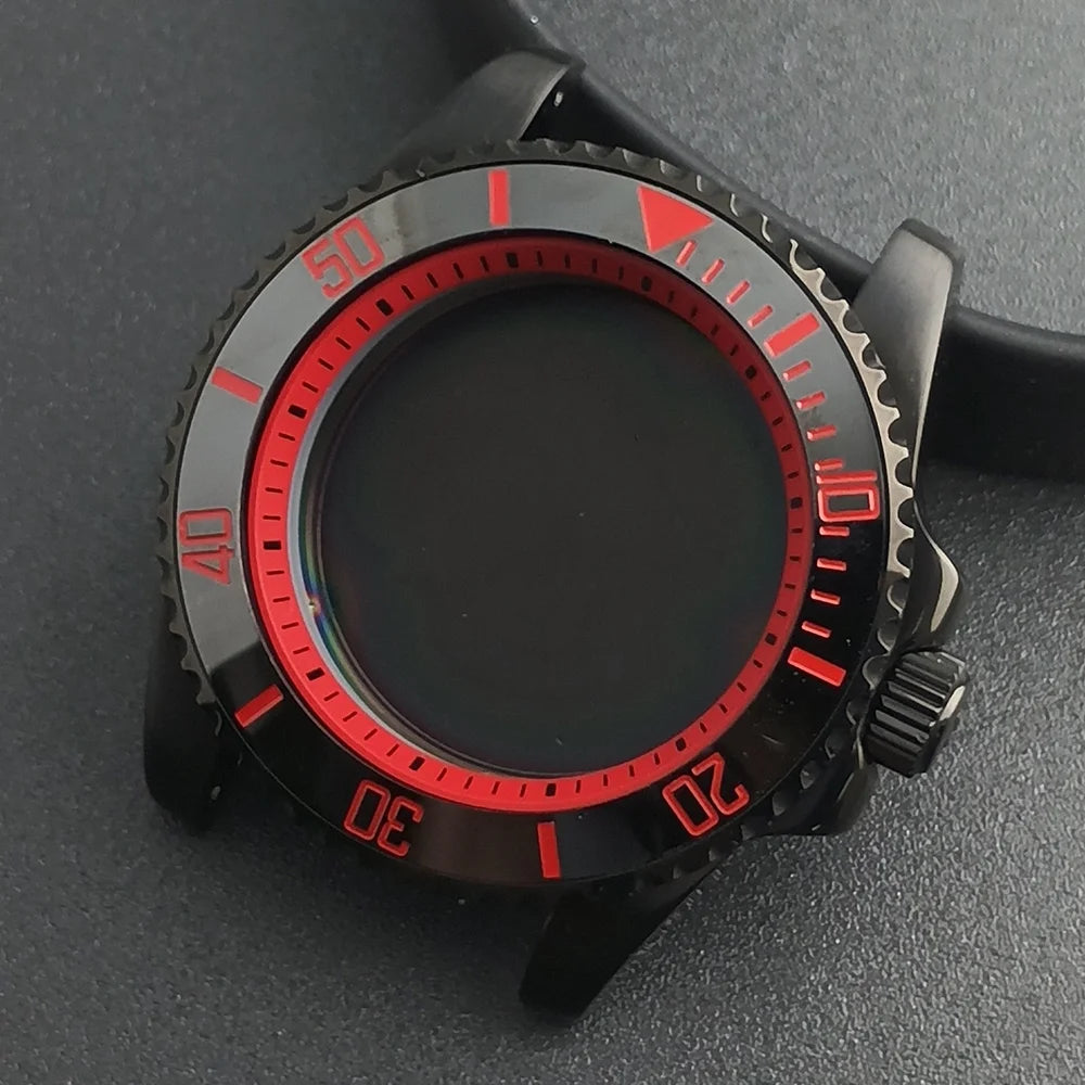 40.5mm Submariner Case GMT with Chapter Ring for NH34 NH35 NH36 Movement Sapphire 10ATM
