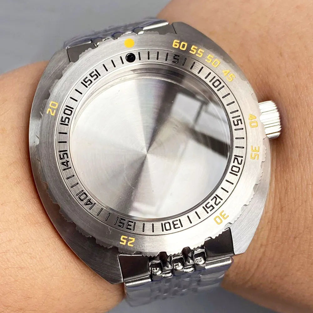 42mm Diver Watch Case NH35 Watch Case for SUB 300T NH34 NH36 NH38 ETA2824 PT5000 SW200 Automatic Movt 200m Waterproof Sapphire