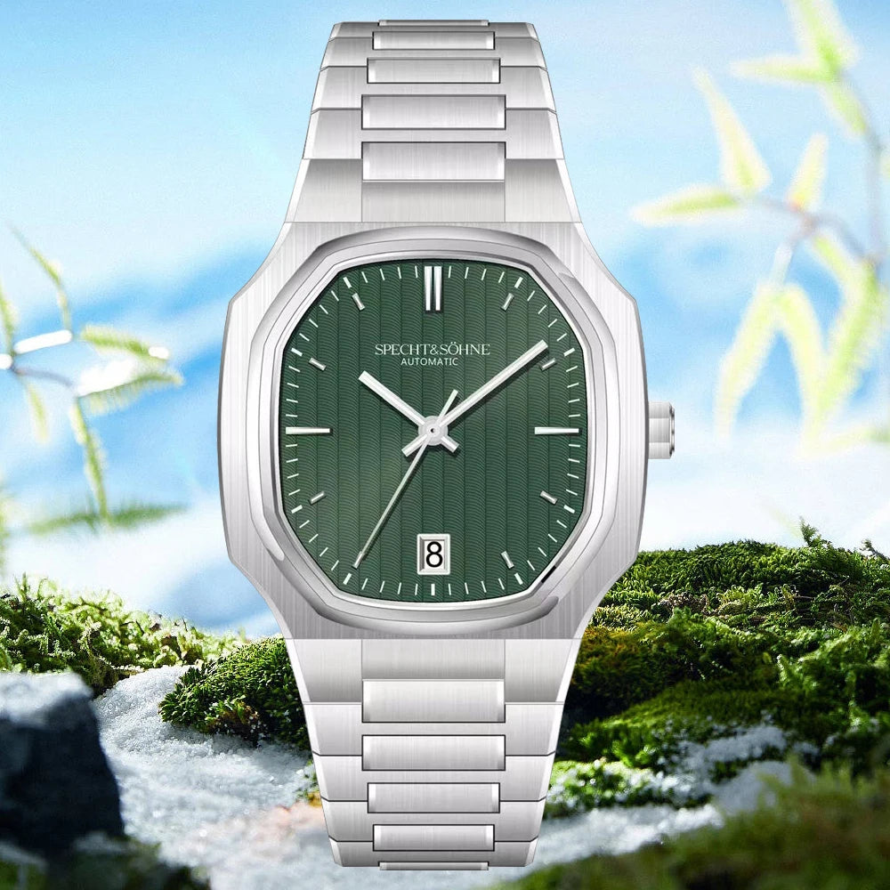 Octagon Watch Specht & Söhne SP0017 Square Men's Watch Miyota 8215 Sapphire Crystal 50M Waterproof Relogio Masculino