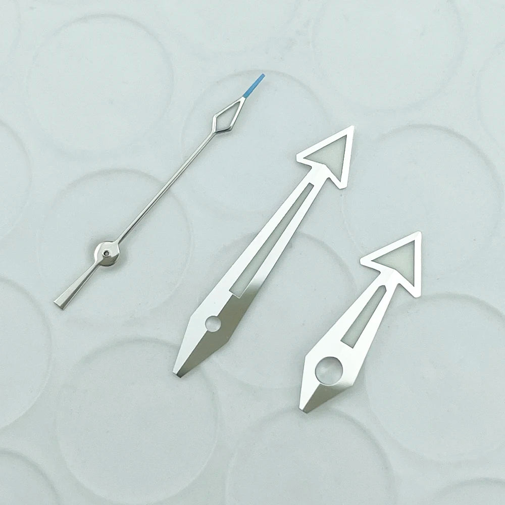 33mm No Logo Black Orange Gradient Sterile Watch Dial for Nh38 Nh35 Movement Planet Style Mens Watch BGW9 Lume + Hands