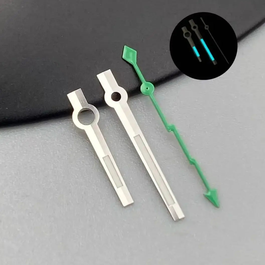 28.5mm NH35 Dial Roman numerals White Vintage No logo Single calendar Fit NH35 NH36 Movement Watch Dial Accessories