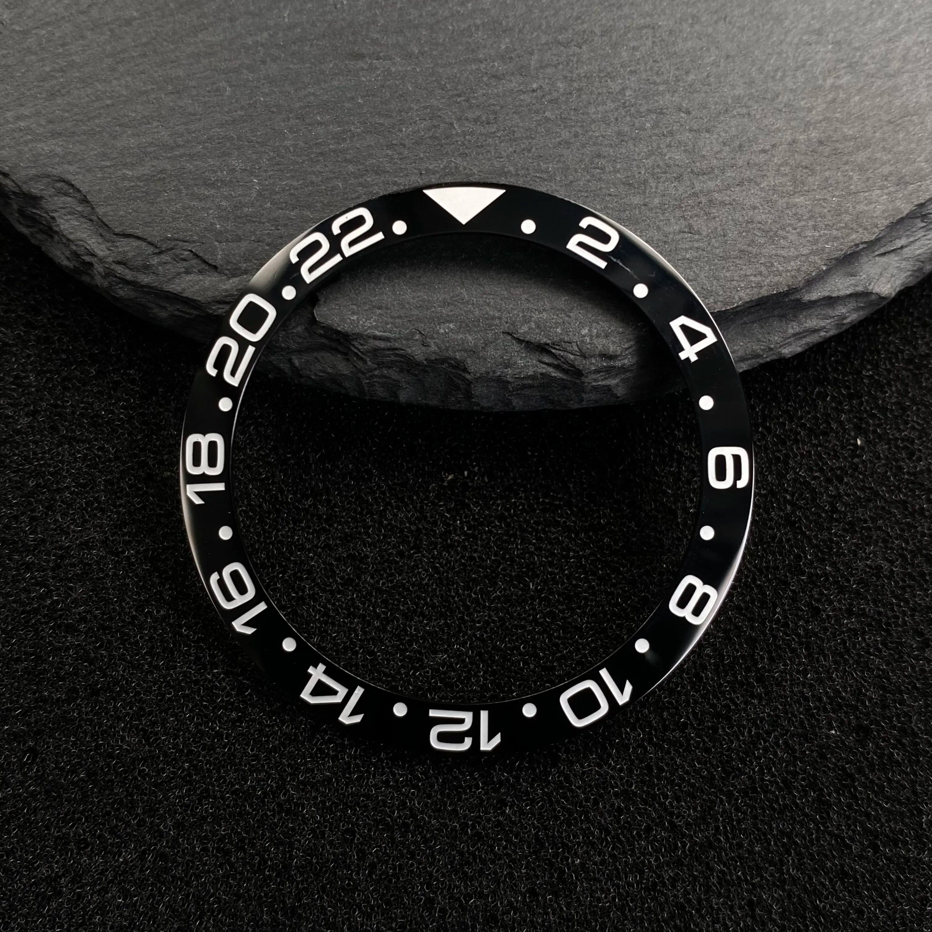 Submariner Bezel NH35 38mm bezel insert red Hands Watch Hands Blue Green Luminous Red Green Blue Hands For NH35/36/4R/7S Movement Watches Parts
