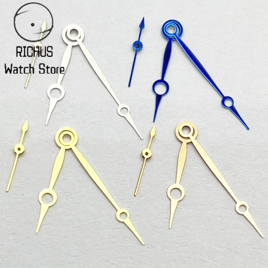 ETA6497 Watch Hands Silver/Blue/Gold/RoseGold Fit ETA 6497 6498 ST3600 3620 Movement Accessory Part
