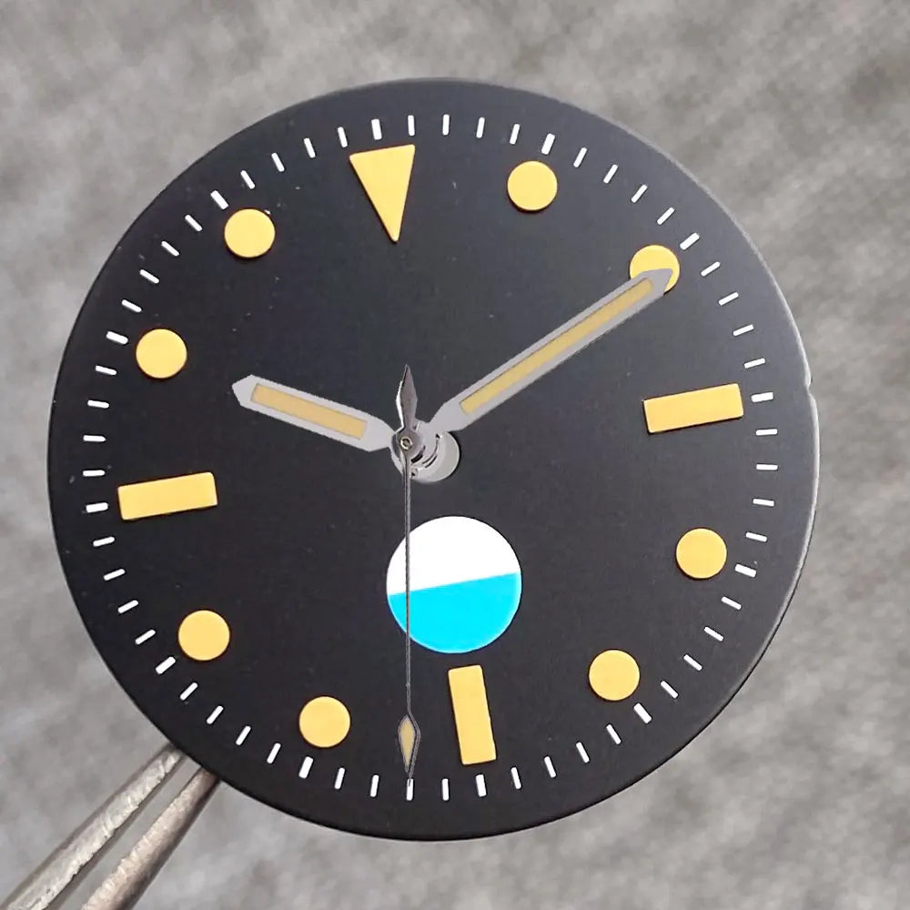 50 FATHOMS Fit NH34 NH35 NH36 NH38 NH70 NH72 ETA2824 PT5000 SW200 Watch Case Double Bow Sapphire Crystal 20BAR Sandblasted 40mm