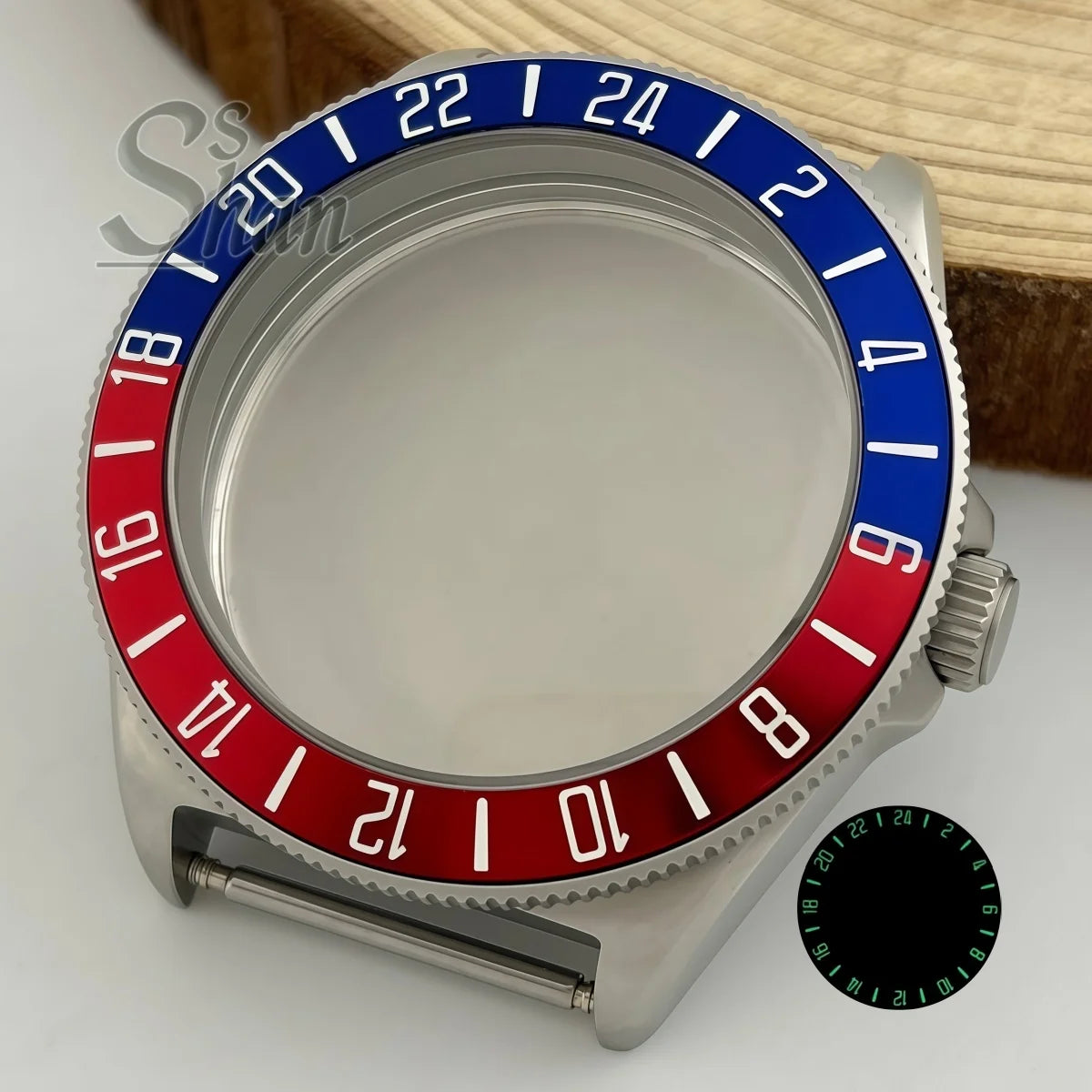 40mm tactics frog FX diving watch case dome sapphire luminous bezel NH34A NH35A ETA2824 PT5000 movement parts