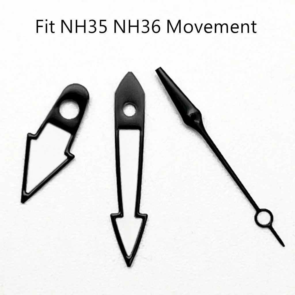 NH Watch Hands Lume Fit NH35 NH36 ETA 2824 2836 PT5000 Miyota 8215 8205 821A DG2813 3804 Automatic Movement Watches Accessories
