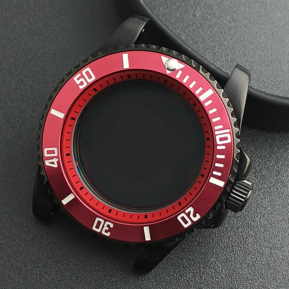 40.5mm Submariner Case GMT with Chapter Ring for NH34 NH35 NH36 Movement Sapphire 10ATM